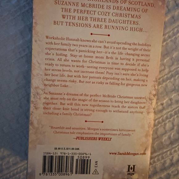 The Christmas Sisters Book by Sarah Morgan - Picture 4 of 4